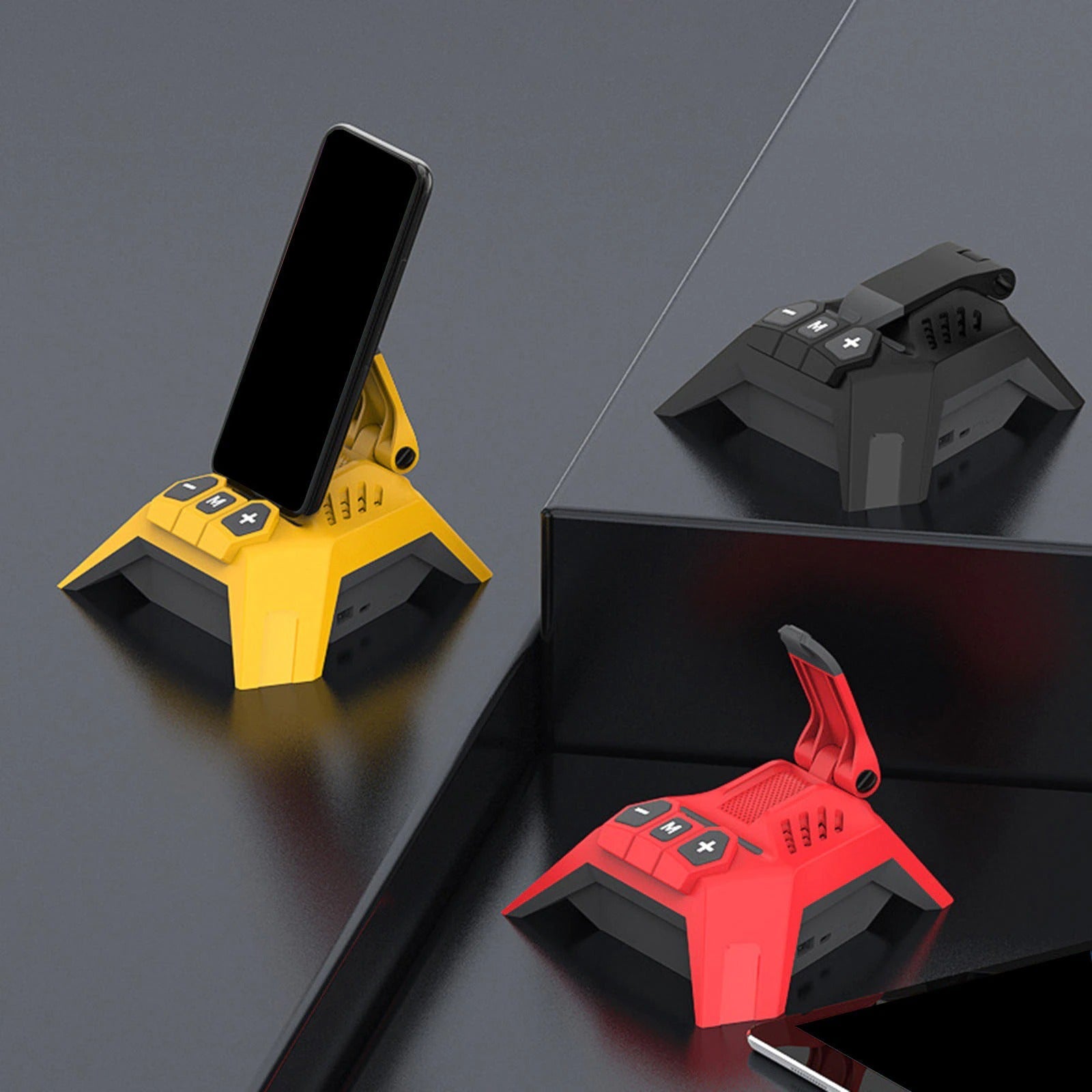 3-in1 Phone Standwith BT Speaker